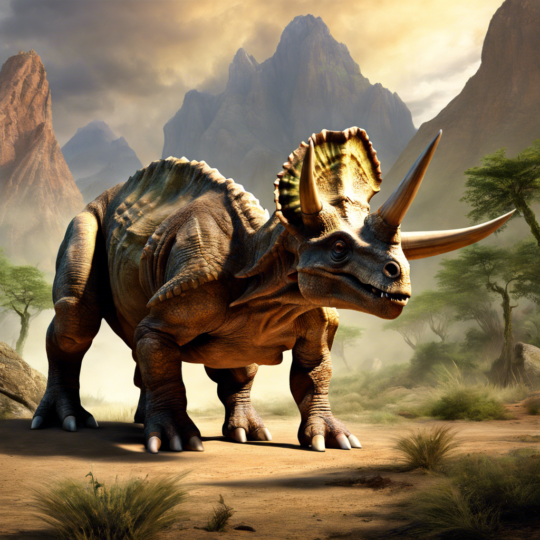 Three-Horned Triceratops Image Kids Article